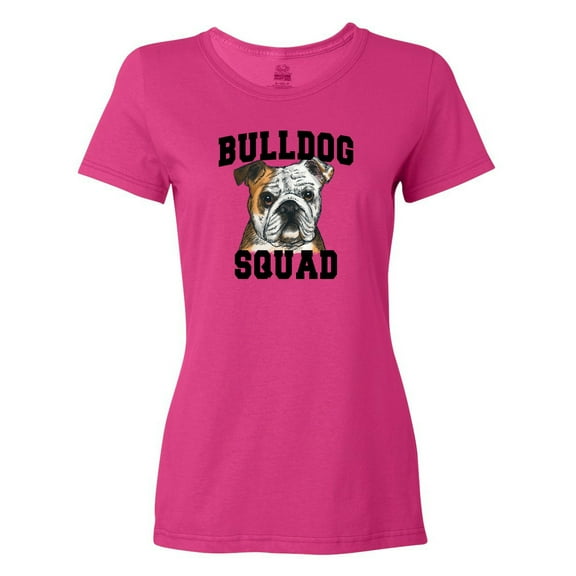 Inktastic Dog Bulldog Squad Women's T-Shirt