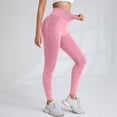 thumbnail image 6 of GEWSEY Women Scrunch Butt Lifting Seamless Leggings Booty High Waisted Workout Yoga Pants (Pink, XL), 6 of 6