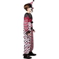Way To Celebrate, Creepy Clown Halloween Costume, Boys XL (14/16
