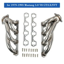 Stainless steel Exhaust Manifold Headers for 1979-1993 Mustang 5.0 V8 GT/LX/SVT