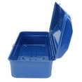 thumbnail image 1 of Portable Storage Box, Blue Toolbox Metal Structure High Load Bearing Portable Tool Storage Organizer for Workshop Garage Car Job Site, 1 of 7