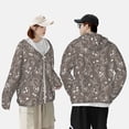 thumbnail image 4 of Balery Retro Bunny Sudadera ligera de manga larga con capucha y protección solar UPF 50+ para hombre y mujer, ideal para pesca y running-3X-Large, 4 of 7