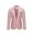 Pink, variant on ZVNAΖH Men' Slim Fit One Button Suit Blazer Jacket Casual Party Sport Coat