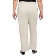 thumbnail image 3 of Alfred Dunner Womens Plus-Size Soft Twill Mid-Rise Regular Fit Straight Leg Casual Pant, 3 of 6