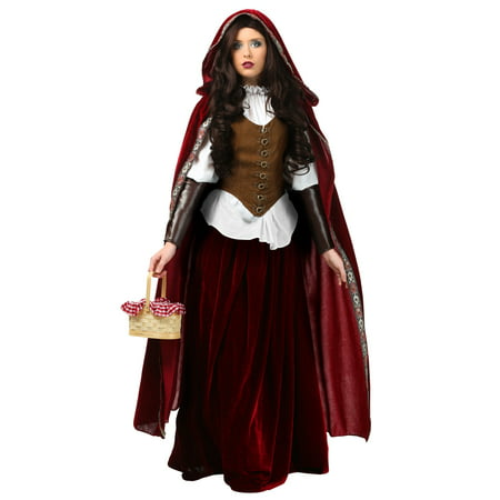 Deluxe Red Riding Hood Plus Size Costume