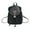 Black, variant on Women's Leather Backpack,Casual School Rucksack with Zippered Pockets,Convertible Shoulder Bag Black