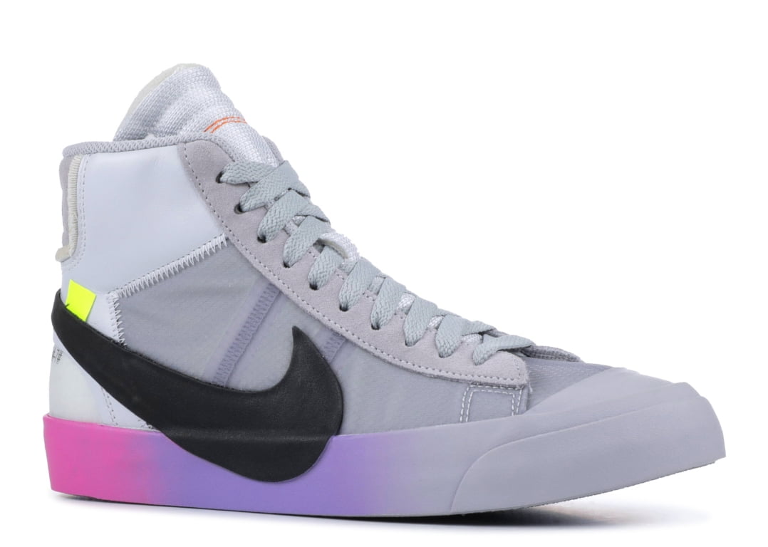 white nike blazers mid