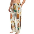 thumbnail image 2 of Balery Men'S Autumn In The Forest Pants,Sleepwear Pants,Pajama Pants,Pj Bottoms Drawstring And Pockets-Small, 2 of 9