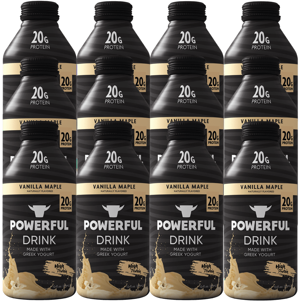 Powerful Drink Protein Shake, Meal Replacement Shake, Greek Yogurt