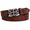 Brown, variant on Vintage Western Belt for Men Women, Embossed Floral PU Leather with Ornate Sculpted Buckle, Y2K Punk Goth Boho Cowboy Waist Belt for Jeans Concert Festival, Plus Size 35"-41"