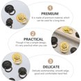 thumbnail image 2 of Phenofice 6Pcs Golden Knobs for Desk Drawer Pull Handle with Retro Lion Design, 2 of 7