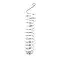 thumbnail image 1 of Stainless Steel Parrot Feeding Basket Durable Bird Food Holder Bird Food Container 25x4.3cm 1Pcs, 1 of 5
