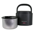 thumbnail image 6 of Nostalgia 20 oz Portable Heated Lunch Box with Stainless Steel Lunch Container, Black, 6 of 9