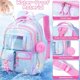 thumbnail image 3 of Mochila impermeable Fimibuke para niños con lonchera y estuche para lápices, 3 of 8