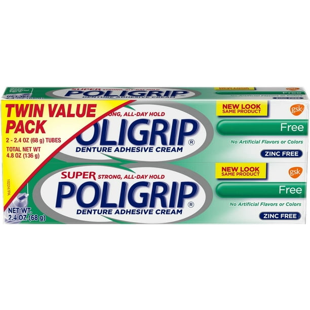 Extra Strong Denture Adhesive Cream (2Pack)