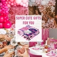 thumbnail image 7 of Yibo Pink Soft Blanket Flannel Soft and Comfortable Anti-static Bed Sofa Blanket, 7 of 7