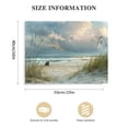 thumbnail image 3 of ARISTURING  Beach Canvas Wall Art, Beach Pictures Canvas Wall Art for Living Room, Beach Painting Bathroom Decor Wall Art, Natural Landscape Canvas Art Pictures for Wall Decoration, 3 of 6