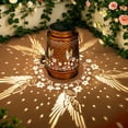 thumbnail image 5 of qolami Solar Outdoor Table Lantern, Solar Lanterns Garden Decor, Hummingbird Hanging Night Lights, Metal LED Decorative Light for Garden Patio Courtyard Lawn Decor, 5 of 6
