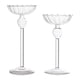 thumbnail image 1 of 2 candelabros de cristal para velas de té Sunnimix Pequeño mediano Candelero, 1 of 7