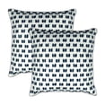 thumbnail image 2 of Sherry Kline  O'Fifi Indigo 20-inch Decorative Pillow (set of 2), 2 of 2