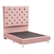 thumbnail image 3 of Box Base Cama Matrimonial + Cabecera Capri Palo de Rosa Dicasa  Dante, 3 of 8