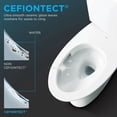 thumbnail image 3 of TOTO MW6143046CEFGA#01 Carlyle II 1.28 GPF One Piece Auto Flush Toilet with S500E Washlet Bidet Seat, 3 of 5