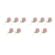 thumbnail image 3 of Ramo de flores artificiales Billuyoard 5 unids/set ecológicas para decoración interior exterior rosa, 3 of 6