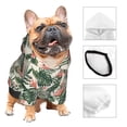thumbnail image 2 of Bingfone Palm Trees and Tropical Dog Clothes Hoodie, Pet Winter Coat,Puppy Sweatshirts for Small Dogs Boy Girl,Suitable for All Breeds-Large, 2 of 6