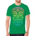 thumbnail image 1 of Camiseta de cráneo de diamante de manga corta para hombre - Kelly - Pequeño Gravity Trading Camiseta de manga corta, 1 of 1