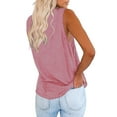 thumbnail image 2 of Sherrylily Women Tank Tops Crew Neck Sleeveless Casual Loose Fit Tee Shirts S-2XL, 2 of 7
