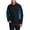 Black/ Imperial Blue, variant on Mens Colorblock Soft Shell Jacket Polyester Blend Full Zip Long Sleeves Water Resistant