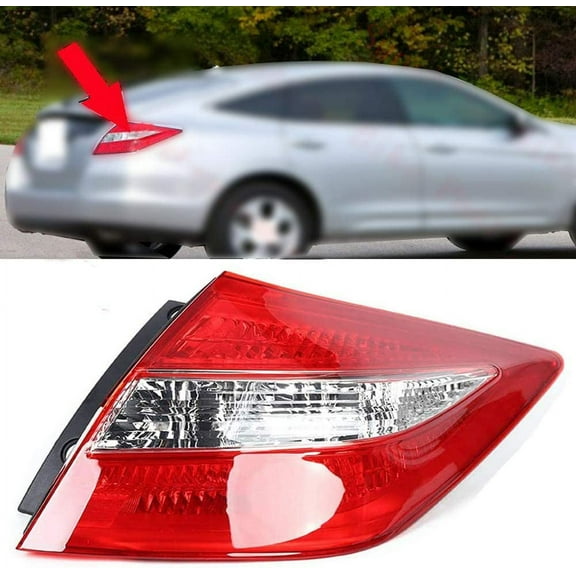 Right RH Tail Light Outer Tail Lamp Passenger Side for Honda Crosstour 2010-2012