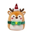 thumbnail image 2 of Peluche navideño para abrazar, regalo de fiesta de Navidad, decoración del hogar, adorable caricatura Forma de alce, 2 of 9