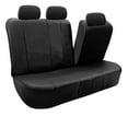 thumbnail image 5 of FH Group Faux Leather Split Bench 8 Seaters Car Van Seat Covers, Full Set w/ Free Air Freshener, Black, 5 of 5