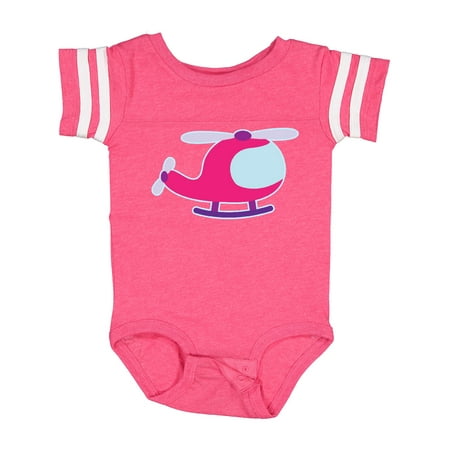 

Inktastic Helicopter Pink Girls Gift Baby Girl Bodysuit