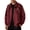 Red, variant on Men's Jacket Style Workwear Flight Jacket Windbreaker Vintage Functional College Style Coat Black S