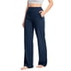 thumbnail image 2 of Pantalones Mujer Pierna Ancha Talovee Azul Marino Cintura Alta con Bolsillos XX-L, 2 of 5