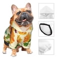 thumbnail image 4 of Bingfone Sunflowers And Butterflies Dog Clothes Hoodie, Pet Winter Coat,Puppy Sweatshirts For Small Dogs Boy Girl,Suitable For All Breeds-Small, 4 of 9