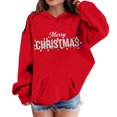 thumbnail image 1 of Sudadera con capucha para niñas y niños, sudadera de manga larga con cuello redondo y estampado de moda, jersey con bolsillo, sudadera de poliéster para niñas, 1 of 8