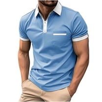 Maean Men’s Classic Golf Shirt Casual Short Sleeve Tshirts Basic Regular Business Causal Shirts