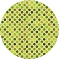thumbnail image 1 of Ahgly Company Indoor Round Patterned Pistachio Green Area Rugs, 6' Round, 1 of 6