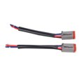thumbnail image 1 of 2pcs DT 4 Pin Connector Harness, High Strength Plastic, Copper Material, Sturdy, Effortless Installation, for Cars Trucks Boats LED Work Lights, Tightly Waterproofed, Safe and, 1 of 7
