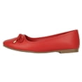 thumbnail image 2 of Flats clásicas Exterior Piel vegana Color Rojo Para Mujer De RBBASICS, 2 of 3