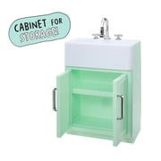 Little Tikes Sweet Spaces Kitchen Sink – Sea Foam, Imaginative Pretend Play Kitchen, Ages 3+