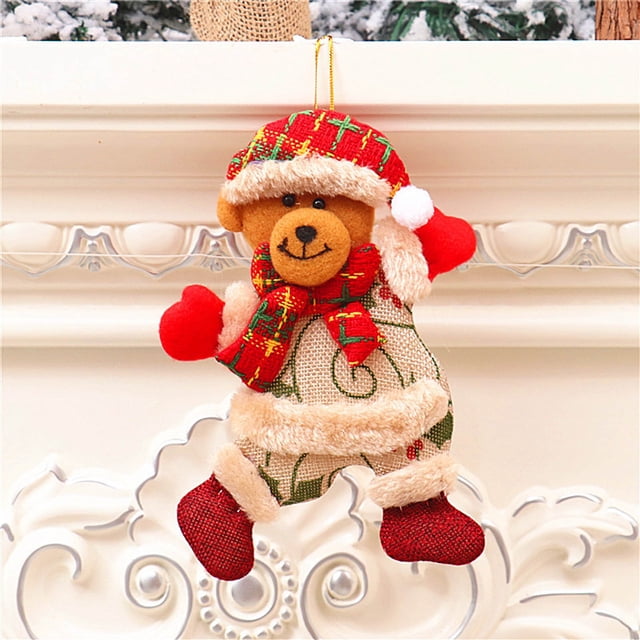 Agiferg Christmas Decorations Christmas Deer Snowman Christmas Tree Decorations