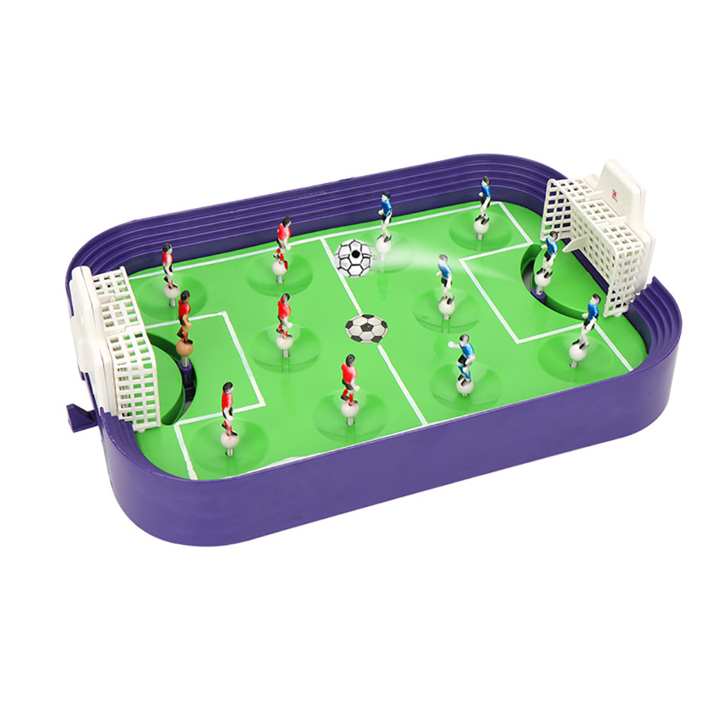 Details about Mini Table Football Board Game Desktop Soccer Field Model