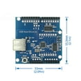 thumbnail image 4 of Kearding Módulo de soporte USB Host Adaptador compatible Convertidor de accesorios Amplia aplicación Reemplazo para UNOR3 Electrónica miscelánea, 4 of 6