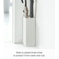 thumbnail image 5 of Yamazaki Home Compact Umbrella Stand, White, Steel,  Holds 4 umbrellas, No Assembly, 5 of 6