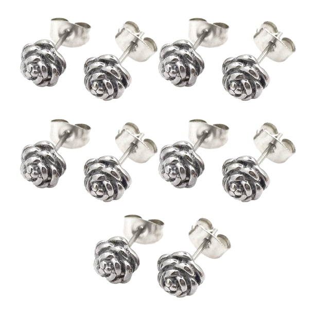 Pendientes de 5 piezas Minnieouse Aretes redondos AP009678-06B