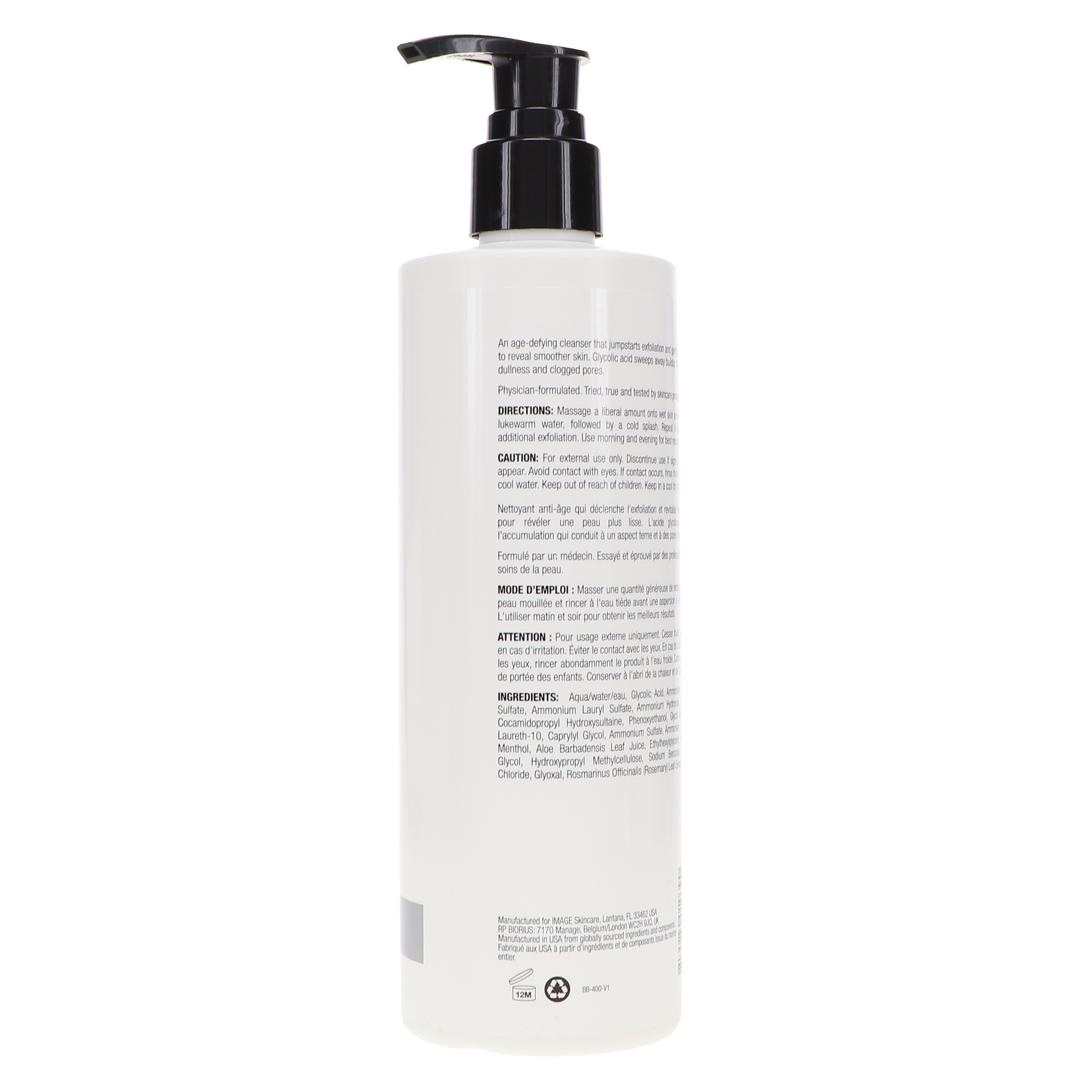 IMAGE Skincare Ageless Total Facial Cleanser 12 oz - image 5 of 9
